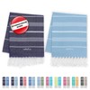 LeStoff Premium Hammam Towel (Set of 2) - 100% Organic