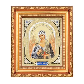 NKlaus Guardian Angel Icon in Frame with Glass 14 x 16 cm Christian Orthodox 11368