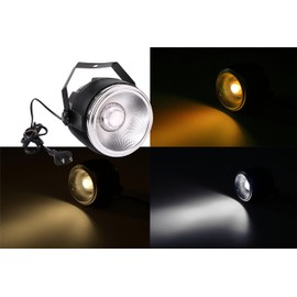Par LED Light, SENLAN 40 W Cool White & Warm White Par LED Light for Level/Wedding/Party/Theat/Studio (Double White)