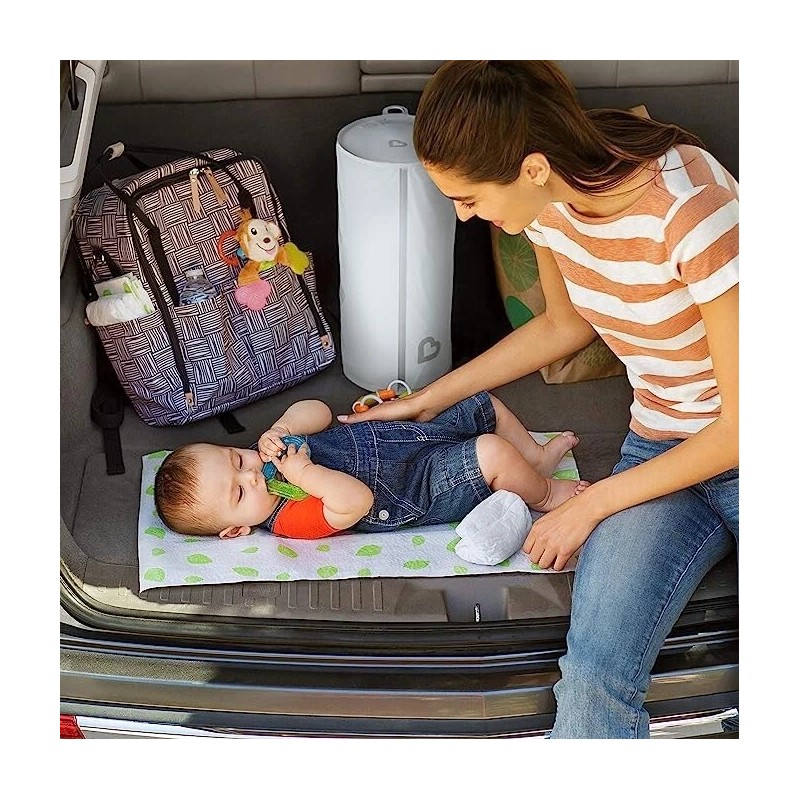 MUNCHKIN TWIN PACK! Portable Disposable Diaper Pail - Holds 60