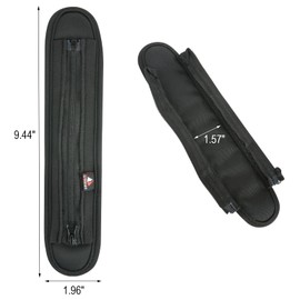 TXEsign Replacement Shoulder Pad Cushion Pads for Shoulder Bag, Laptop Case Bag, Sling Bag Carrying Case, Messenger Shoulder Bag Universal Detachable Shoulder Strap Pad (2 Pack)