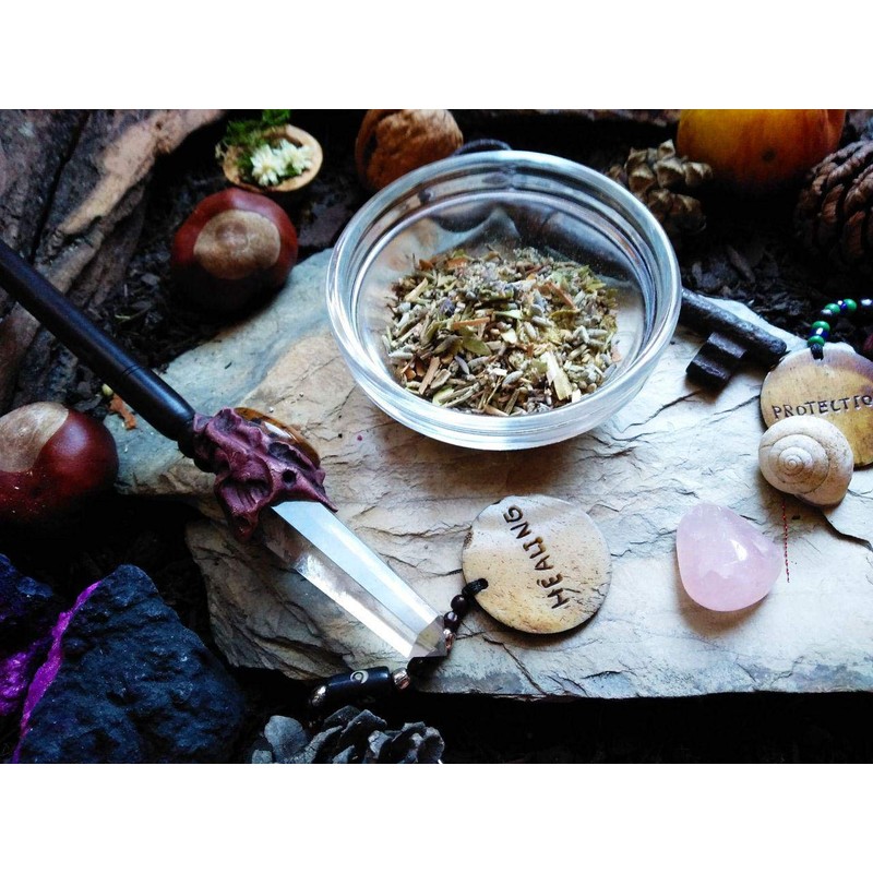 Livingmind Incense – 25 g Rough Night Incense Mix –