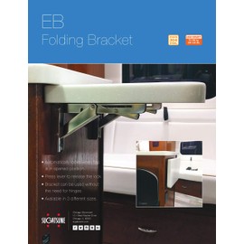 Sugatsune Stainless Steel Folding Shelf Bracket, EB-317/EP