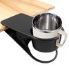 Jiozermi 3-in-1 Drink Holder Clip - Desk & Adirondack Chair