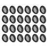 sourcing map 24Pcs Air Vents Circular Soffit Vent 35mm/1.4" Stainless