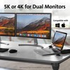 Kensington LD5400T Thunderbolt 3 Universal Dual 4K Dock with K-Fob