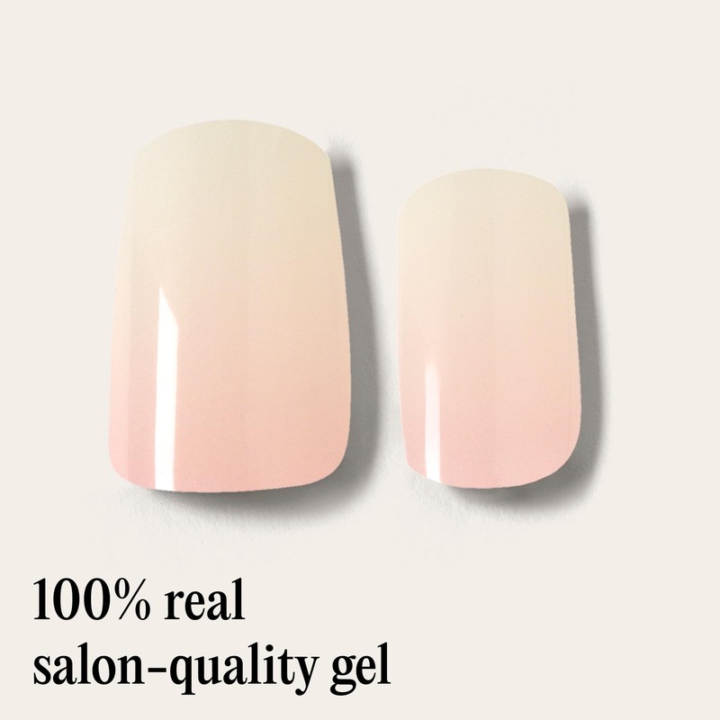 Mylee Gel Nail Wraps [Marshmallow Melt] - 20 Pre-Cured Gel