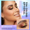 MAKI YIKA Glitter Eyeshadow Gold Liquid Multichrome Eyeshadows Long Lasting,