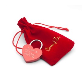 Love Lock with Desired Engraving