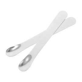 iplusmile 2pcs Stainless Steel Dumpling Scoop Convenient Filling Spoon for Kitchen Ergonomic Design for Preparation Stylish and Versatile Utensil for Wontons and More