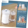 NOLITOY Makeup Remover Storage Tube Cotton Swab Organizer Box Makeup
