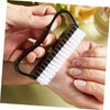 Healvian 6pcs Nail Brush for Finger Nail Cleaning Design Material