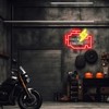 Check Engine neon sign Auto Room Garage Repair Shop Home