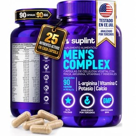 Vitaminas para Hombre – Multivitamínico con Maca Negra – 90 Cápsulas