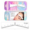 Guapa Eyebrow Ruler Stencils Easy Mapping Shaping Sticker Stencil Microblading