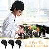 Chuarry Chef Hat Tie Back for Men Adjustable Chef Cap