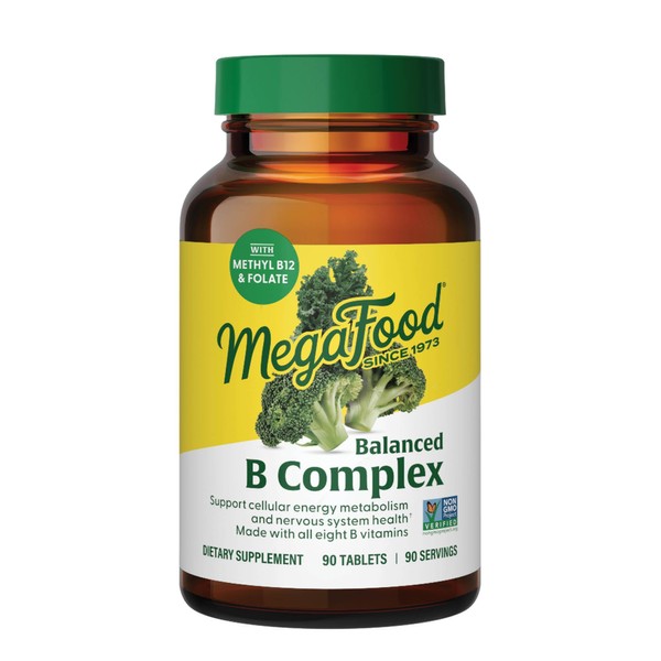 MegaFood MegaFood Balanced B Complex - B Complex Vitamin Supplement,