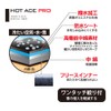 Otafuku Gloves Winter Thermal Gloves, Hot Ace Pro [Waterproof, One-Touch