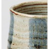 Wiccan Spine Kilns, Tea Bowls Carved Chunky Criss Cross Grass