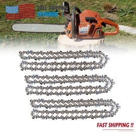 For Husqvarna 3Pcs 18'' Chainsaw Chain .050" 0.325" 72 DL For Husqvarna 435/440/445/45