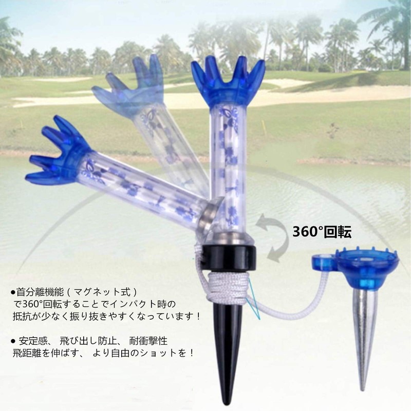 YFFSFDC Golf Tees Magnetic Tees Golf Long Tees Golf Holder