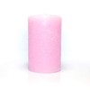 Still Water Candles Handmade Pale Blush Pink Unscented Decorative Pillar