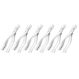 OdontoMed2011® Set Of 6 Dental Extracting Forceps #1 Dental Extraction Instruments ODM