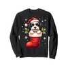 Havanese Christmas Stocking Puppy Dog Lover Holiday Sweatshirt