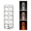 Crystal Table Lamp Light 3 Colours Changing USB Chargeable LED