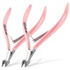 Makartt Cuticle Nippers - 7mm Blade Cuticle Trimmer with Dual