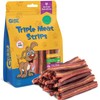gazeupon Dog Jerky Treats,Triple Flavored Meat Strips for Dogs,Healthy Training