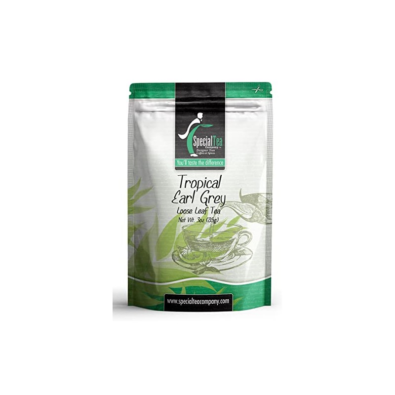 Special Tea Tropical Earl Grey Loose Leaf Black Tea, 3