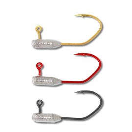 Eagle Claw 1/32 #6 Insider Tube Jig Eagle Claw Sickle (Red/Gold/Blac - Black Chrome