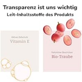 lavera Re-Energizing Sleeping Eye Care - Natural Cosmetics - Vegan - Organic Grapes & Vitamin E - Selected Power Active Ingredients - Reduces Expression Wrinkles - Moisturises - Paraben Free - 15 ml