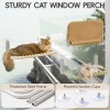 MewooFun 2 PCS Large Folding Cat Window Perch with Suction