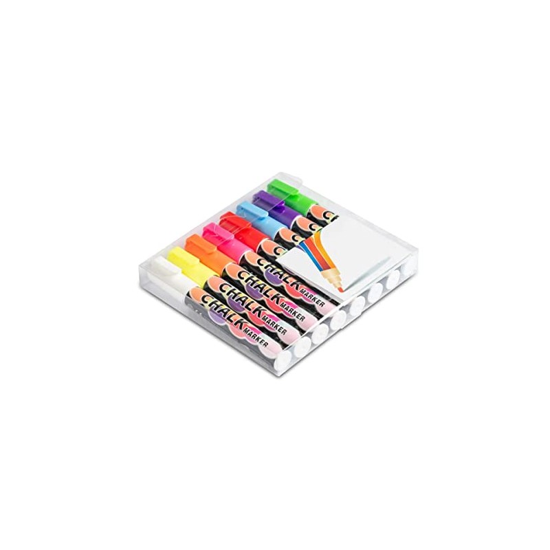 Liquid Chalk Marker Set with 8 Colours