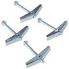 Merriway BH02495 (4 Pcs) Wing Spring Toggle with Machine Screw