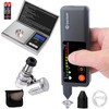 Rechargeable Professional Diamond Tester Pen with UV Light,Rechargeable Diamond Tester