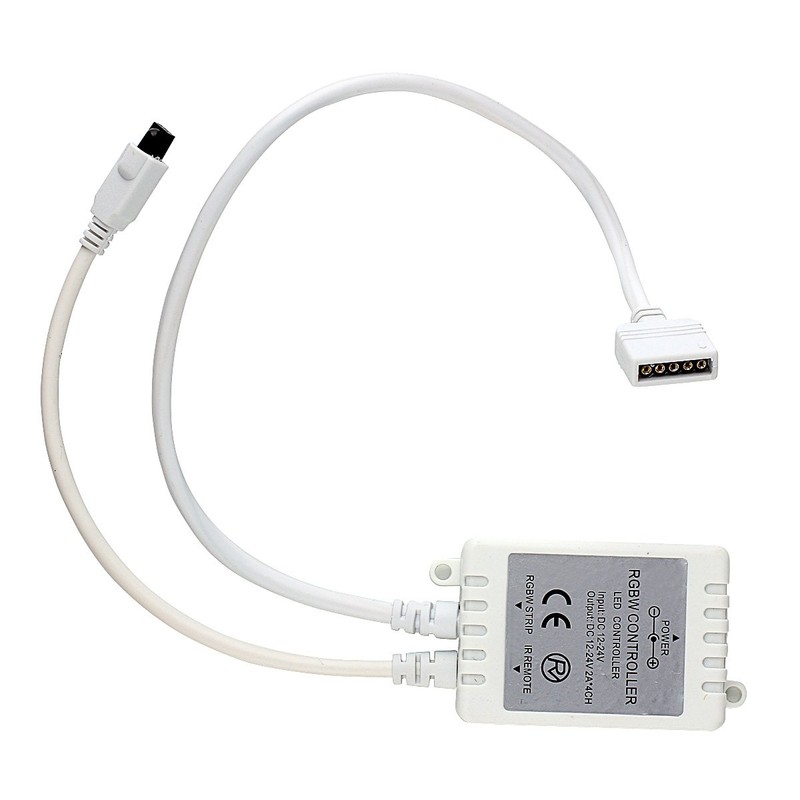 SUPERNIGHT RGBW LED Light Strip Remote Controller, Dimmer for RGB+White