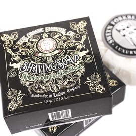 Shaving Soap Peppermint & Tea Tree Sweyn Forkbeard - 100% Organic Premium Shaving Soap Made in London