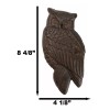 Cast Iron Metal Rustic Country Forest Nocturnal Owl Bird Door
