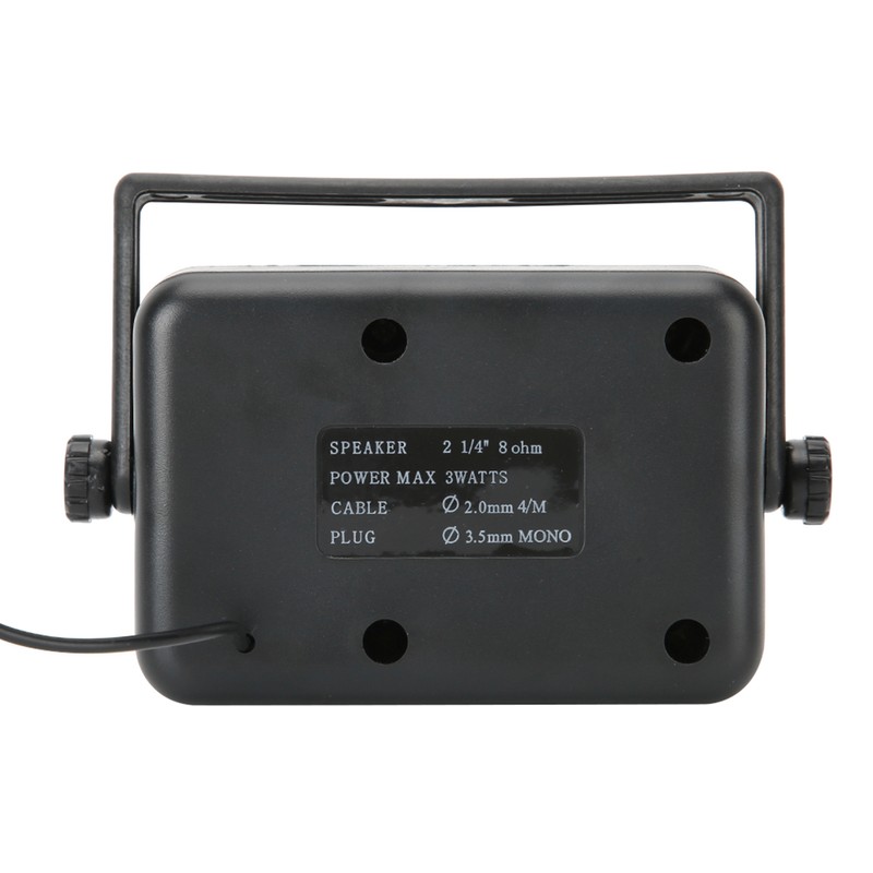 3.5mm Plug 3W Portable Mini External Speaker with Builtin Noise