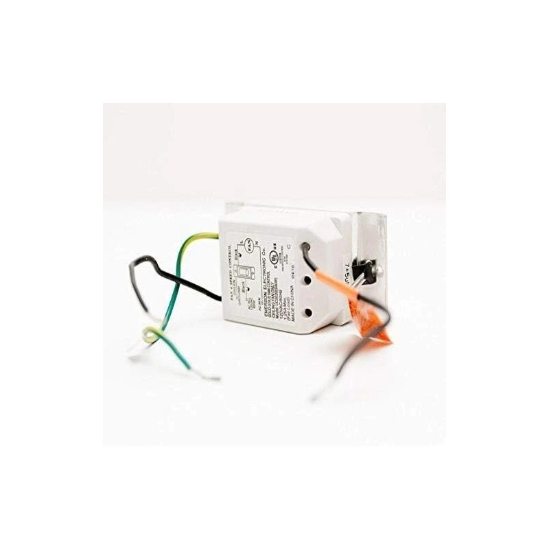 Emerson Ceiling Fans SW46I, 4-Speed Ceiling Fan Slide Control Ivory