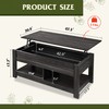 WLIVE Coffee Table, 47" Lift Top Coffee Table with Hidden
