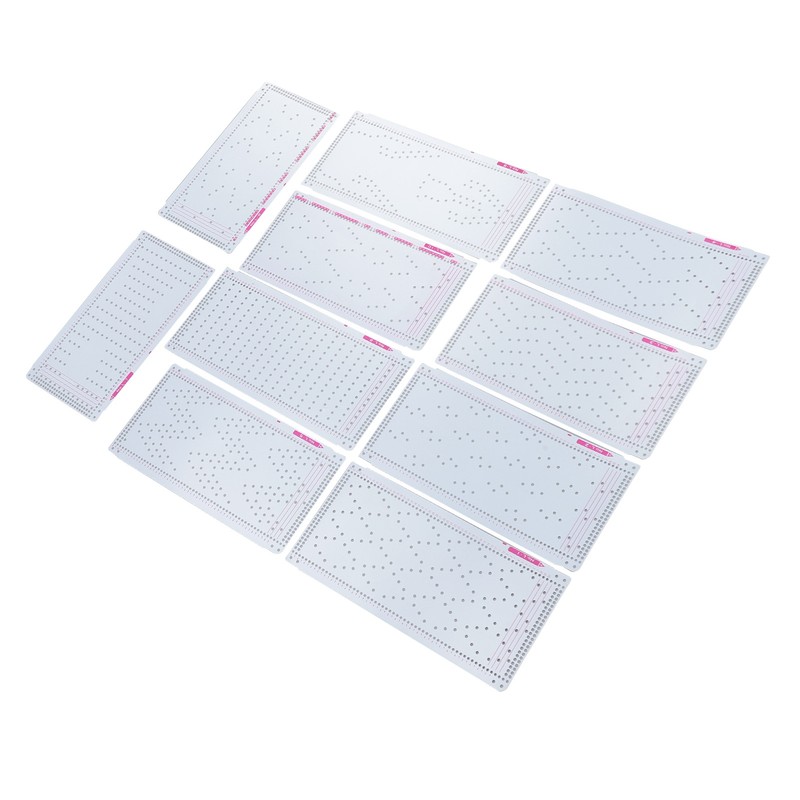 10pcs Knitting Machine Punch Card for Silver Reed Knitting Machine