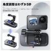 TELESIN 360 Rotating Backpack Clip Backpack Mount Backpack Strap Holder