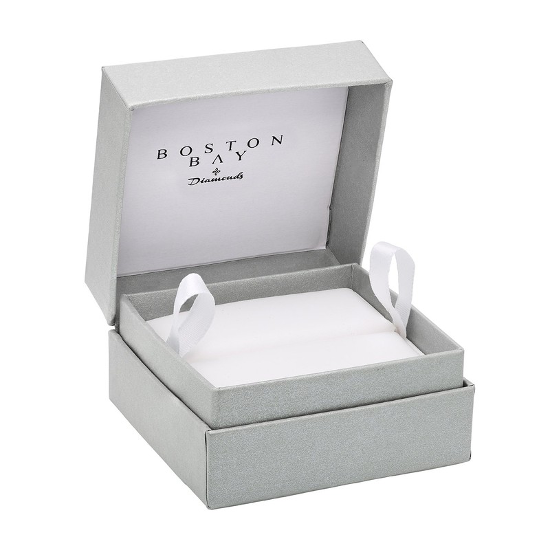 Boston Bay Diamonds Diamond Triangular Pattern 14K Yellow Gold Plated