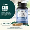 Zen Blend Life 360+ 120 Cápsulas Reishi Cola De Pavo