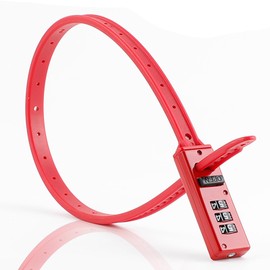 Sugeru® Portable Bicycle Lock | Lightweight Combination Lock 3 Digits | Children's Bicycle Lock | Stainless Steel Core, Durable, Small | Bicycle Accessories | Bike Lock for Motorcycle, Scooter, Baby