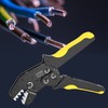 Crimping Tool 24‑16AWG High‑End Terminal Ratchet Pliers PVC + Steel